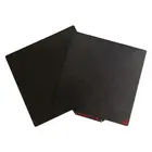 Текстурированная и гладкая стальная листовая пластина с черным порошковым покрытием и магнитной основой, изготовленная на заказ Voron V0 120x120 мм