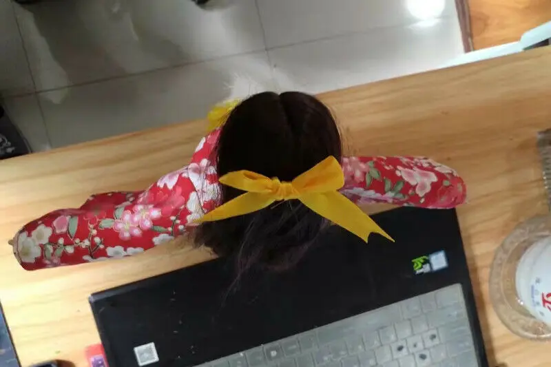 

1/6 Scale Female Soldier Bow Hair Accessories Model for 12" Action Doll