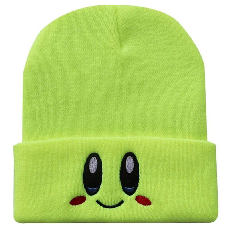 

Cute Smile Beanie Plain Knit Hat Winter Solid Cap Slouchy Skull Skullies Beanies Caps Ladies Girls Winter Warm Hats