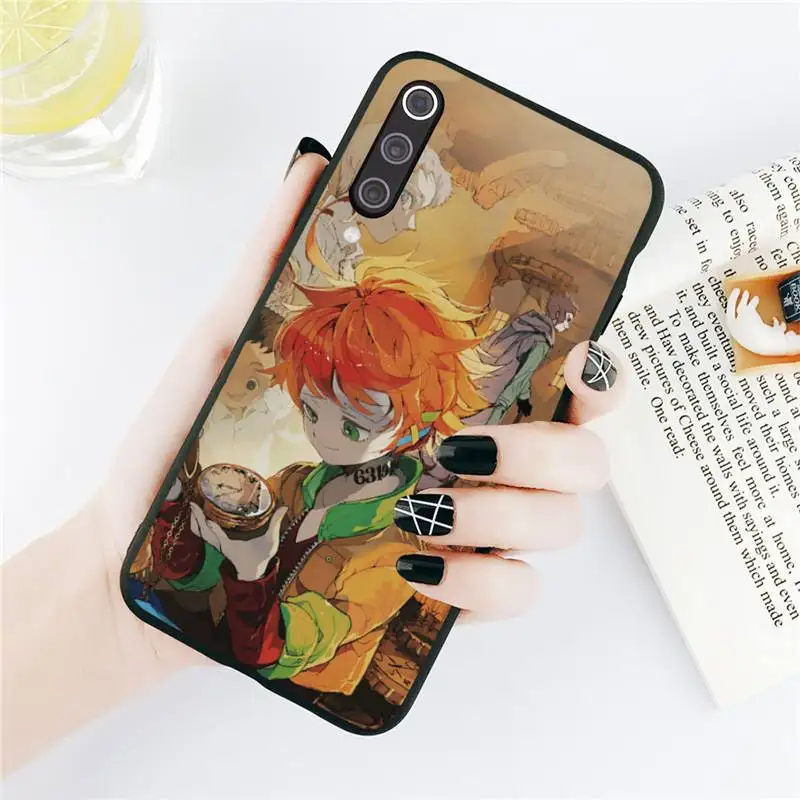 

Japan anime The Promised Neverland Phone Case For Xiaomi Redmi note 7 8 9 t k30 max3 9 s 10 pro lite Luxury brand shell coque