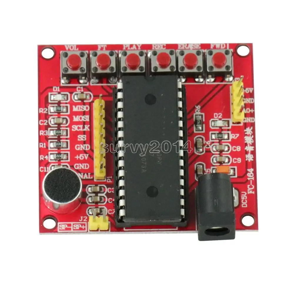 

ISD1700 Series Voice Record Play ISD1760 Module For AVR Arduino PIC