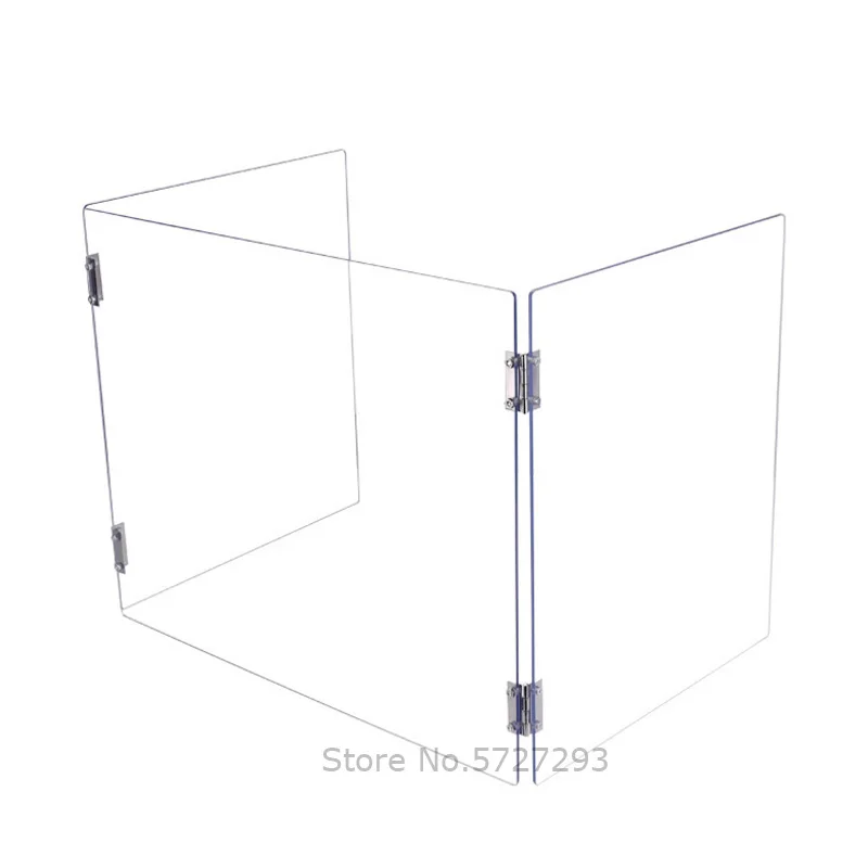 Складной акриловый экран для защиты заднего фонаря, 57*33*45 см