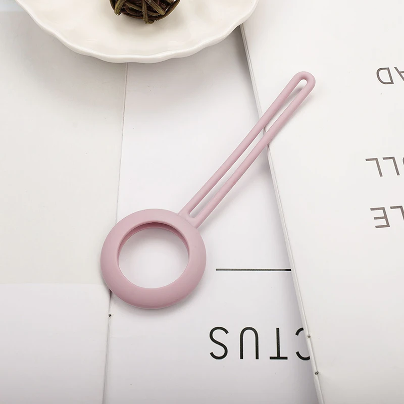 

High Quality Silicone Case For Apple Airtags Protective Cover For Apple Locator Tracker Anti-lost Device Keychain Protect Sleeve