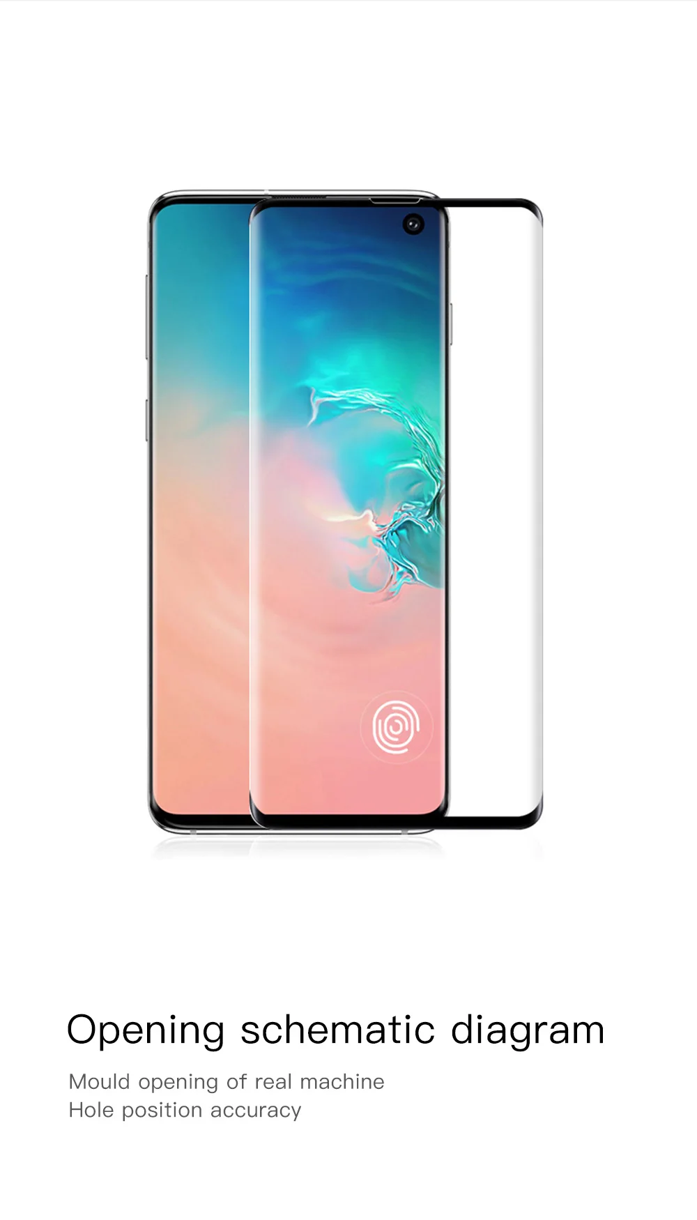 Разблокировка отпечатков пальцев закаленное стекло для samsung Galaxy S10 Plus S10 5G защитное стекло протектор экрана для samsung M10 M20 M30