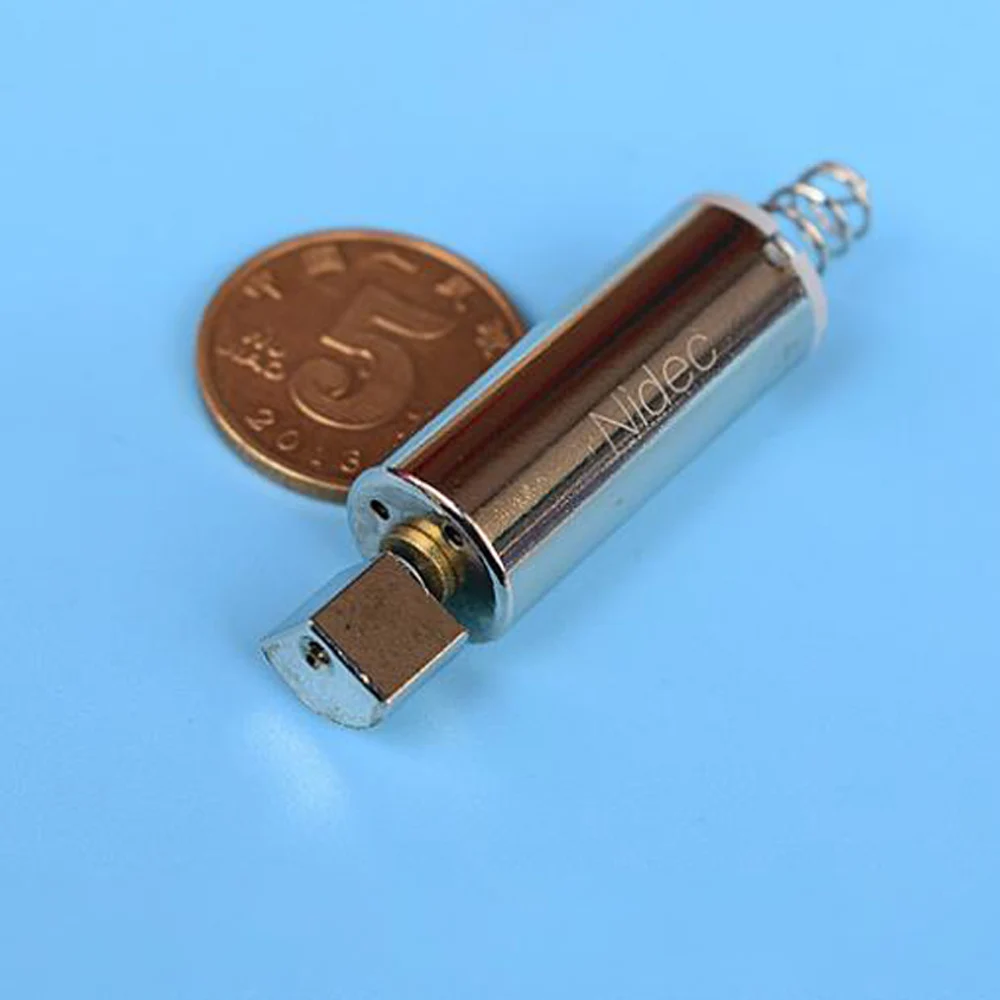 Nidec DC 1 5 V 3 вольтовый микро мини 12 мм массаж Красота ручка Вибрационный двигатель