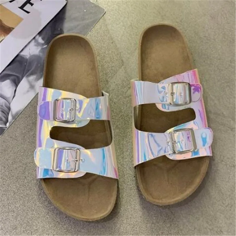 

Sequined rhinestone plus size slippers wome'sn summer new platform womens sandals fashion casual sandal women slides beach shoes
