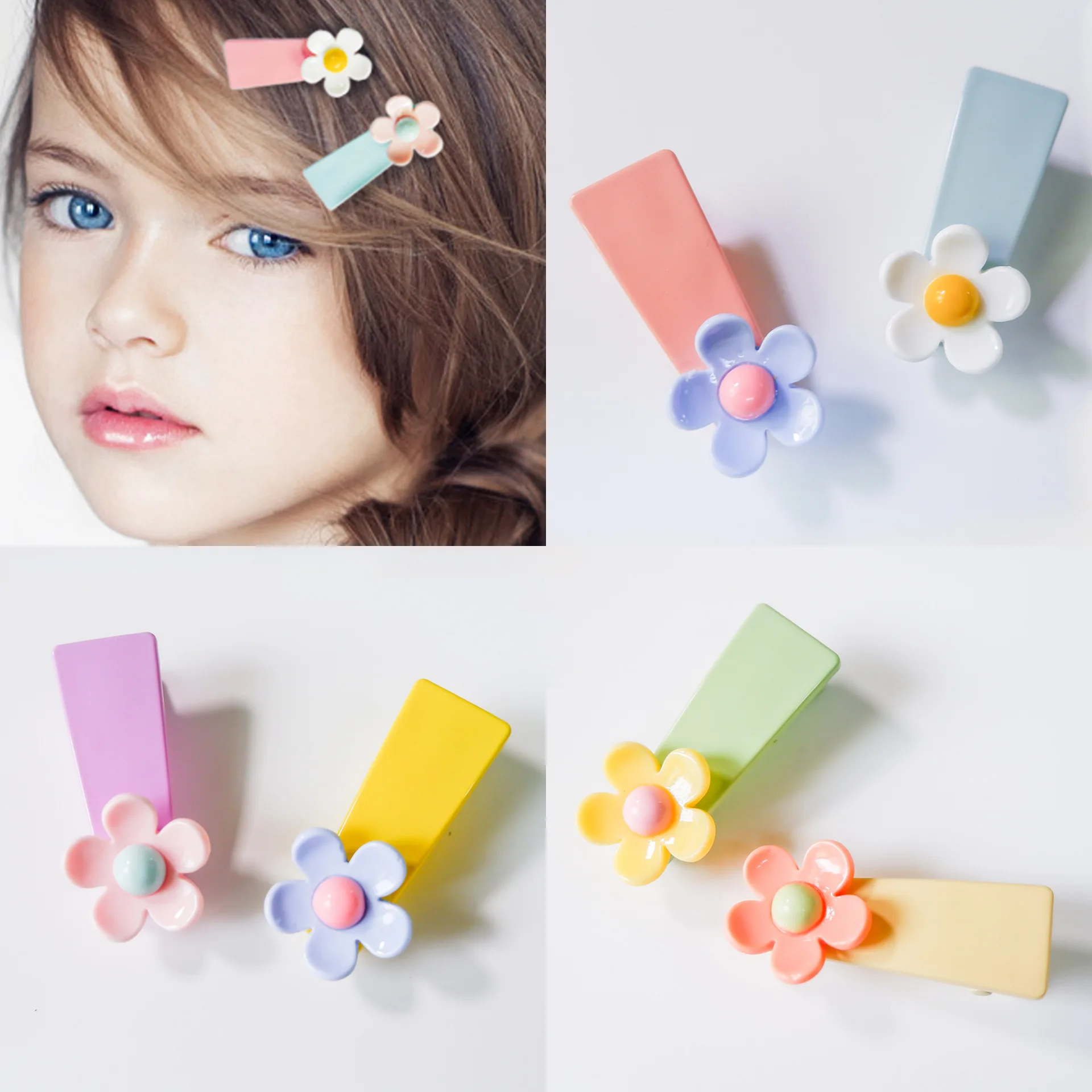 

Fresh Flowers Children Hairpin Girl's Hair Hoop Hair Accessories