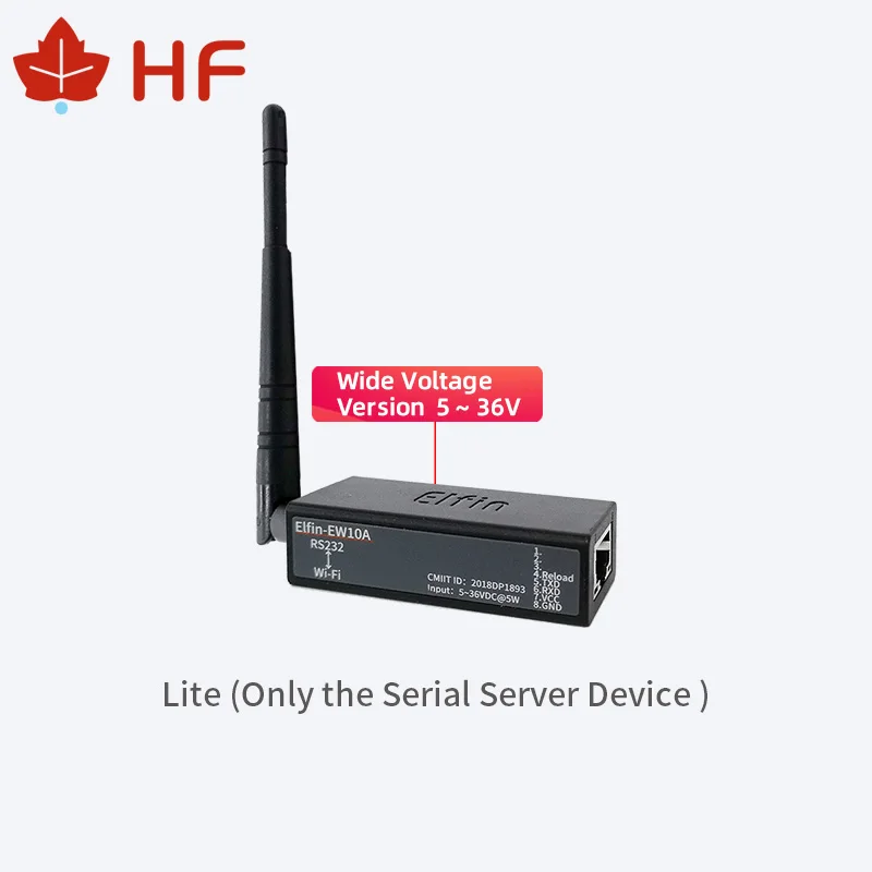 Наименьшая модель _-0 беспроводные сетевые устройства Modbus TPC IP с функцией RJ45 RS232