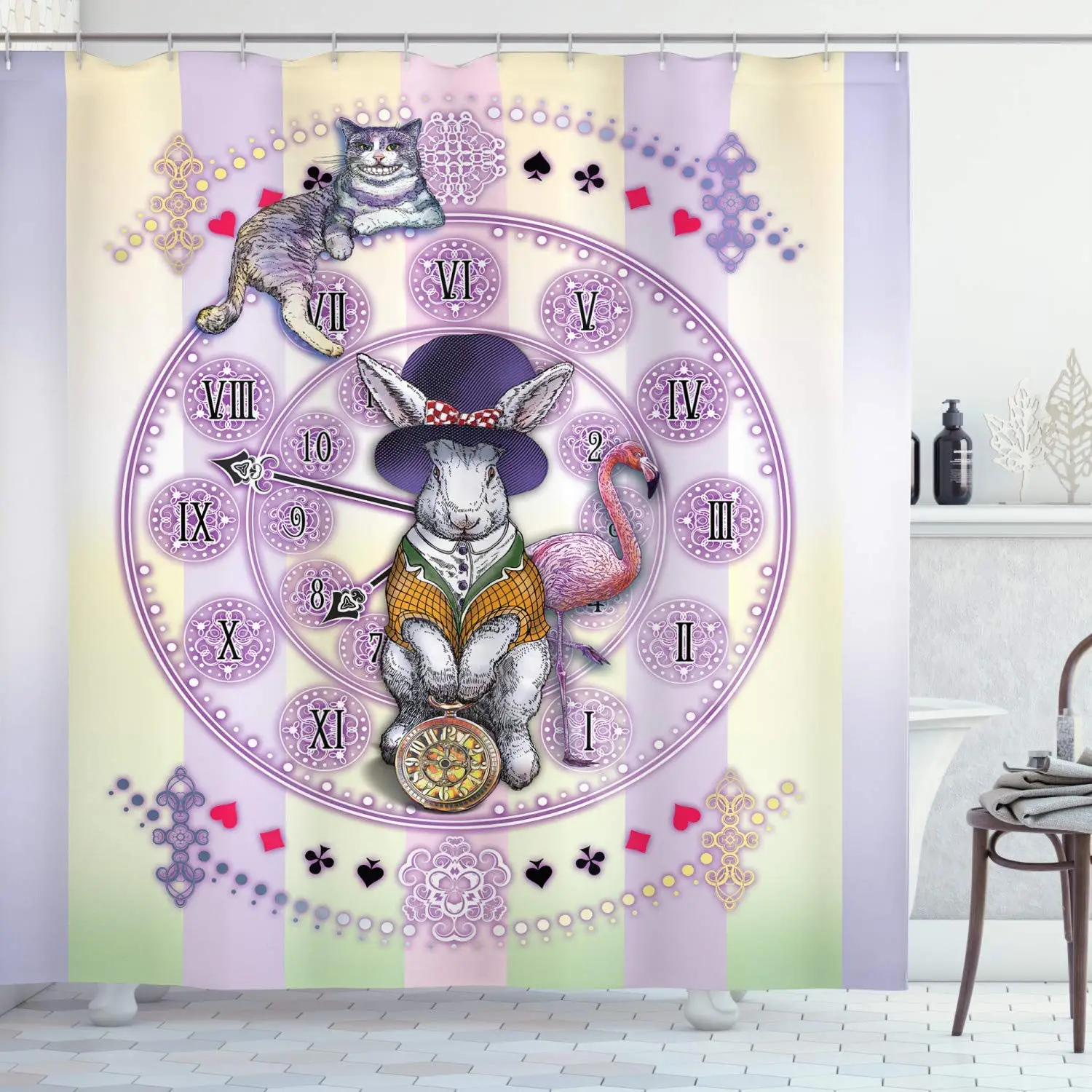 Алиса в стране чудес кролик и кошка Фантастическая история новый детский дисплей