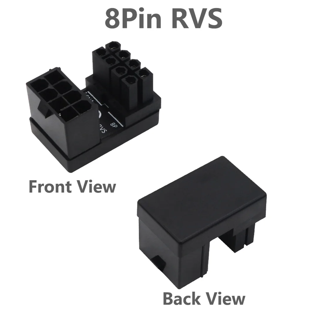 ATX 6pin/8pin Male 180 градусов угловой до 6Pin/8Pin Female адаптер питания для настольных