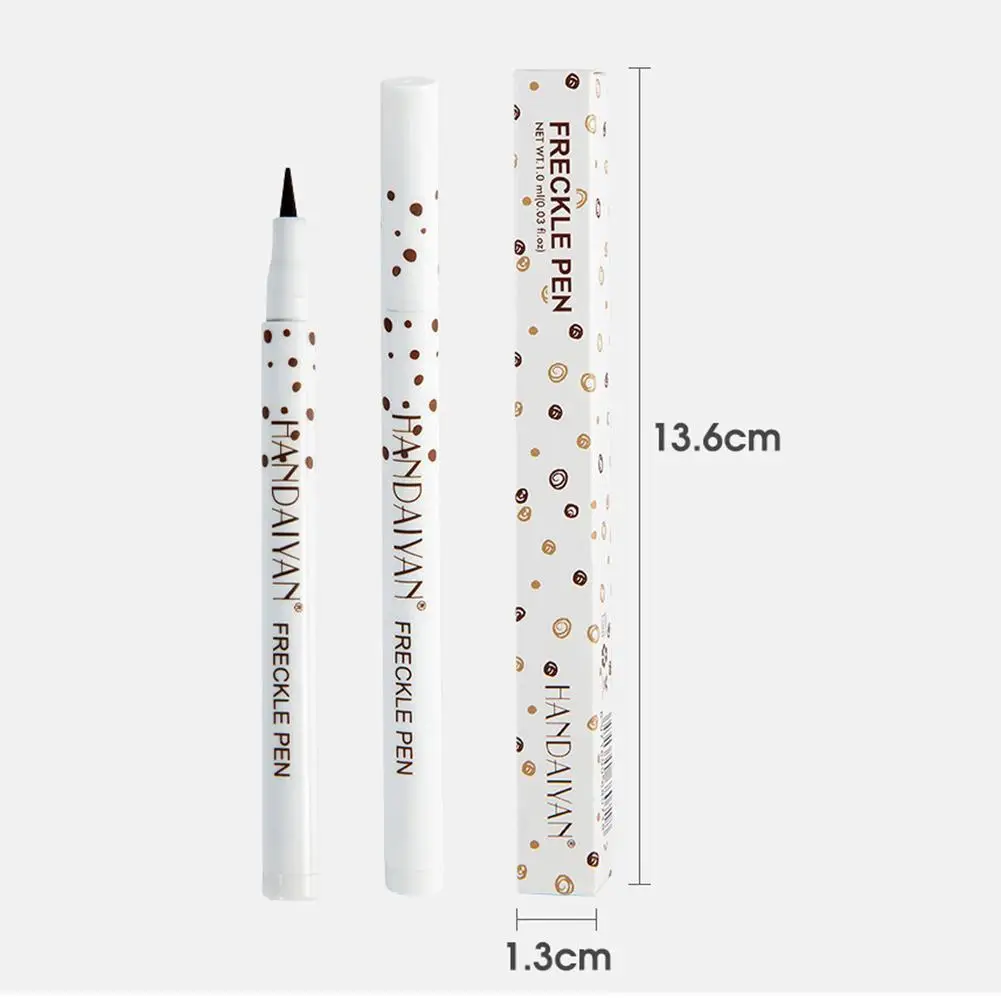

Summer Self Care Makeup simulation freckle pen waterproof color to face vacation makeup easy pen color freckle outfits M6B0