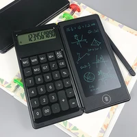 6 inch lcd writing tablet calculator rechargeable electronic drawing board graphics notepad digital tablet for kid gift