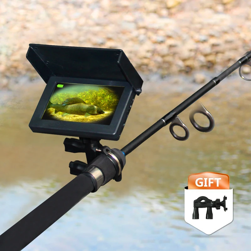 LUCKY underwater 1000TVL Fish Finder Underwater Fishing turbid water Camera 6pcs Infrared Lamp For Ice/Sea|Рыболокаторы| |