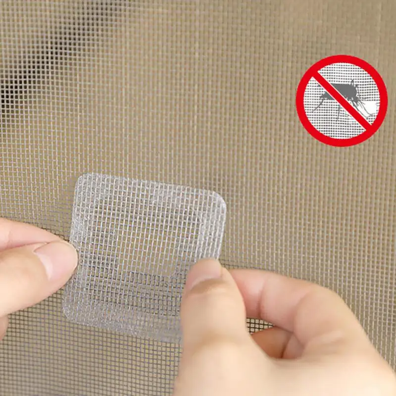 

9Pcs or 15pcs/Set Adhesive Fix Net Window Home Anti Mosquito Fly Bug Insect Repair Screen Wall Patch Stickers Mesh Window Screen