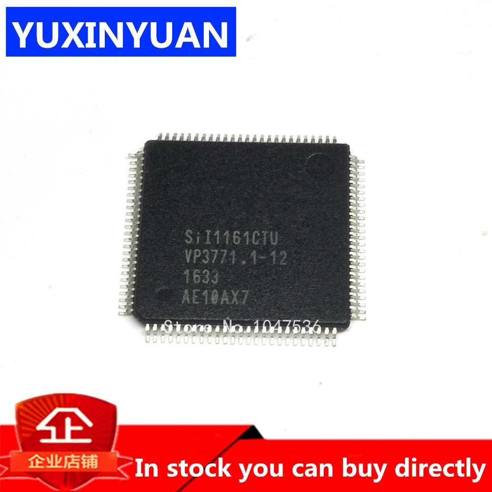 5 шт./лот SIL1161CTU SIL1161 SII1161CTU sil9387actic sii9387actic SIL9387CTU QFP100 QFP LCD CHIP в наличии cytX _ |