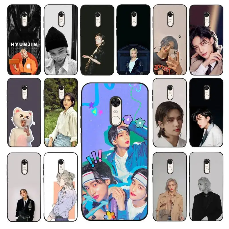 

MaiYaCa Stray Kids Hwang hyunjin Phone Case for Redmi 5 6 7 8 9 A 5plus K20 4X 6 cover