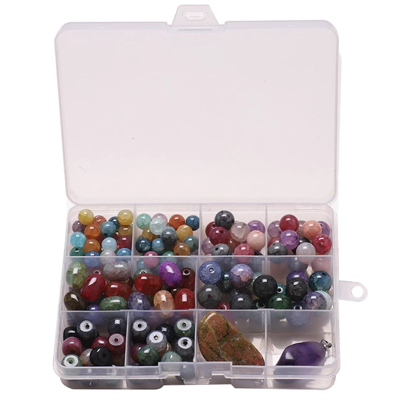 

Boxed Glass Crystal Beads Broken Jade Beads Cracked Beads Diy Jewelry Necklaces Beaded Loose Beads Pendants