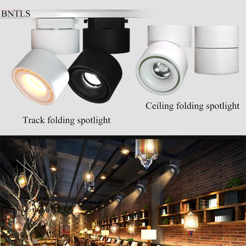 15WLED Light Ceiling type and rail Industrial Retro Spotlight Bar Adjustable Track Fitting [Energy Class A+] | Лампы и освещение