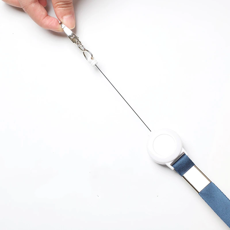 1 шт. ID Имя пройти работы держатель для карт с ремешком выдвижной брелок ключей