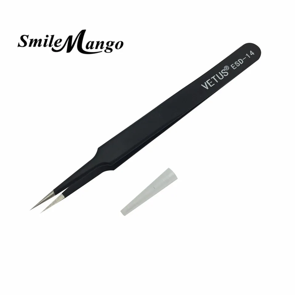 Набор антистатических прецизионных пинцетов пинцет из нержавеющей стали ESD