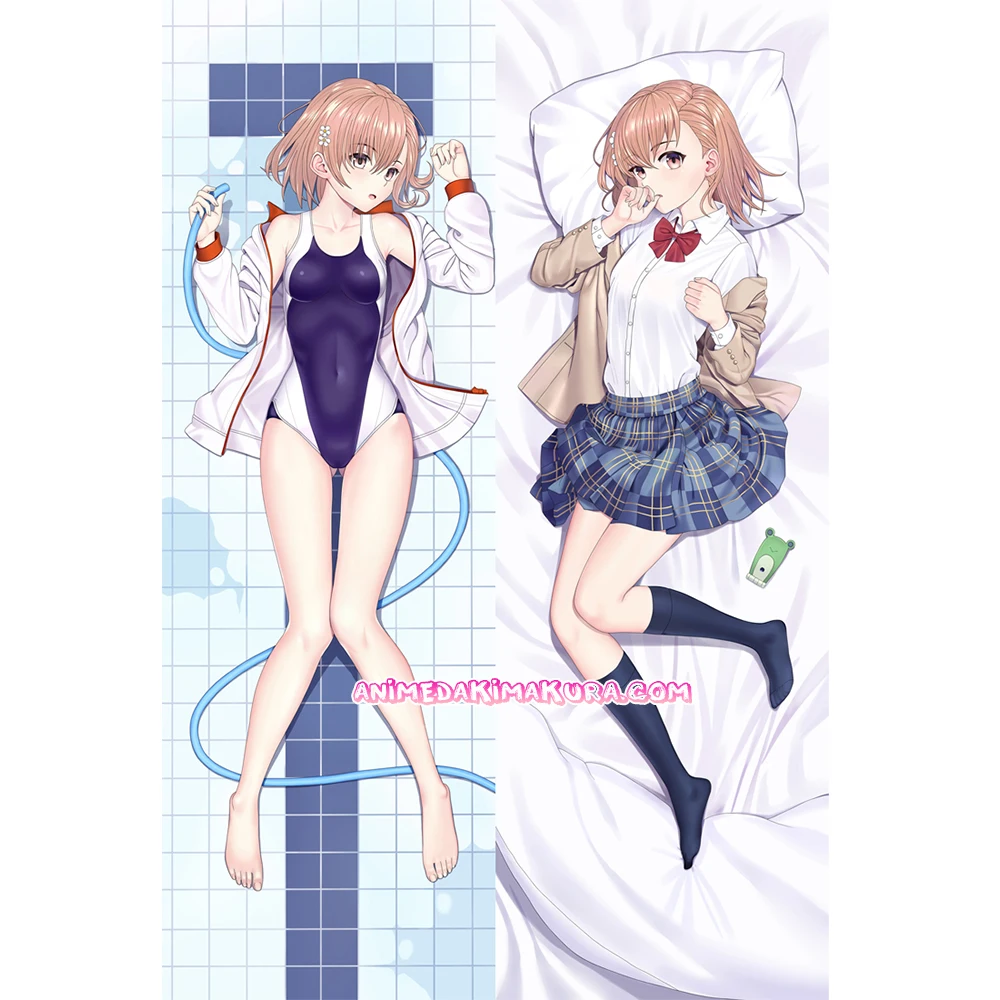 

A Certain Scientific Railgun Mikoto Misaka Anime Girl Dakimakura Hugging Body Pillow Case Covers