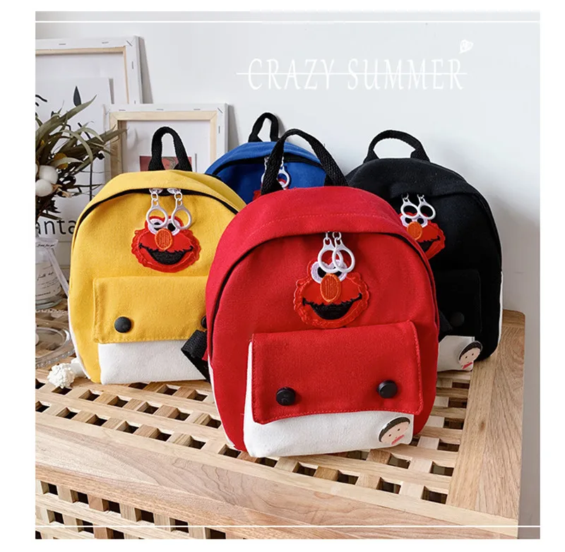 Новый милый холщовый рюкзак для девочек дорожные рюкзаки с несколькими