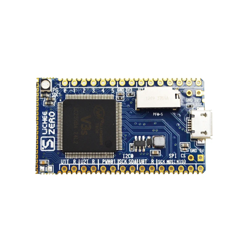 Материнская плата Sipeed Zero V3s Базовая Linux совместима с Raspberry Pi|Подвесные лампочки| |