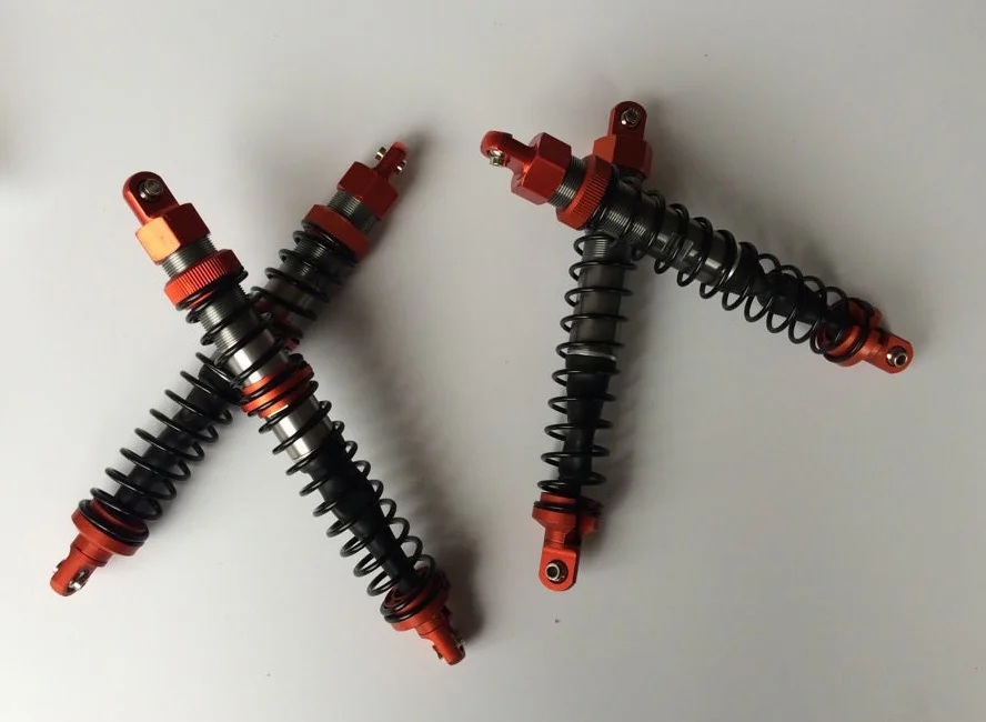 Комплект металлических передних и задних амортизаторов CNC 6 мм для 1/5 Hpi Baja 5b