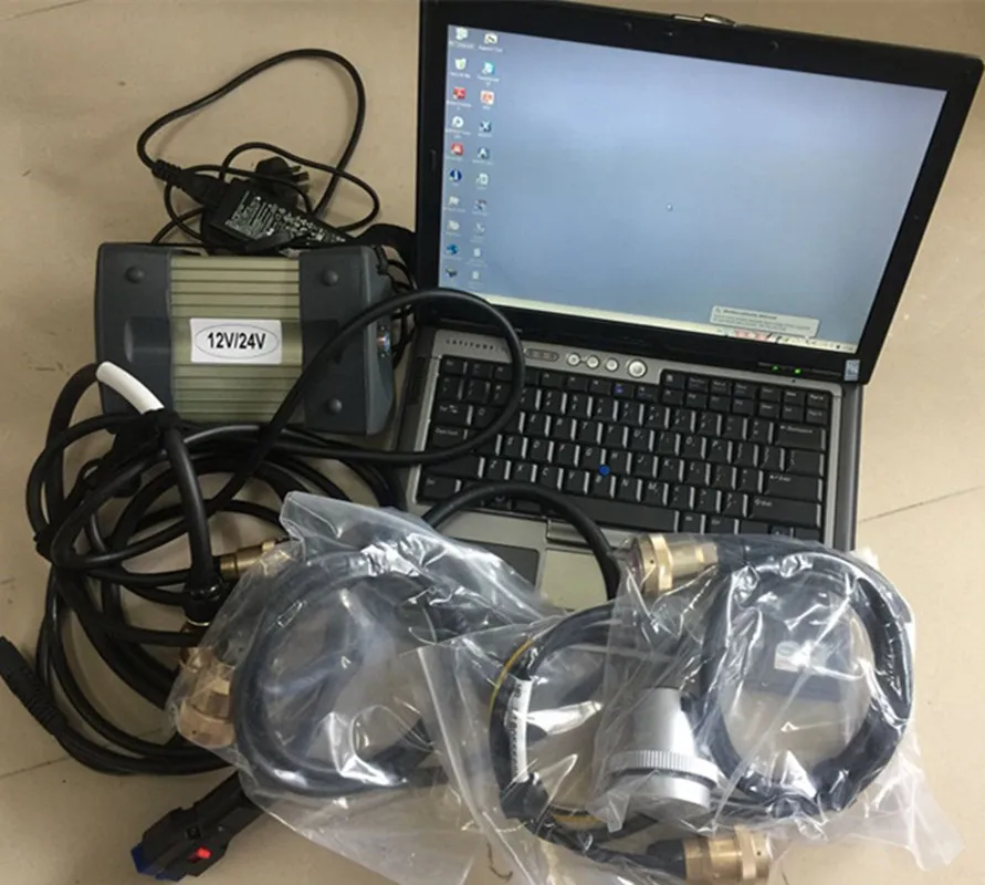 Мультиплексор Mb Star c3 и программное обеспечение для кабеля Super Ssd с ноутбуком d630