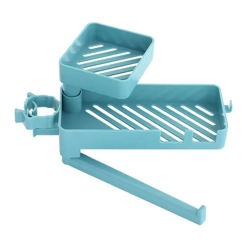 

1Pcs Drain Rack Kitchen Multi Purpose Clip Type Pool Rag Soap Storage Rack Sponge Rack Useful Sink Shelf Tool Dish Cloths Rack
