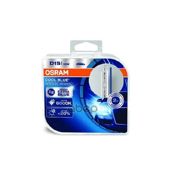 Комплект Ламп D1s 85v 35w Pk32d 2 Xenarc Cool Blue Intense 6000к 2шт.(1к Т) Osram арт. 66140CBIHCB|Зеркала и