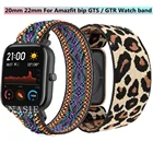Ремешок нейлоновый эластичный для Huawei GT 2 2e GT2e, браслет для часов Xiaomi Amazfit Bip SStratos 3 2 2sGTS GTR 2, 20 мм 22 мм в богемном стиле