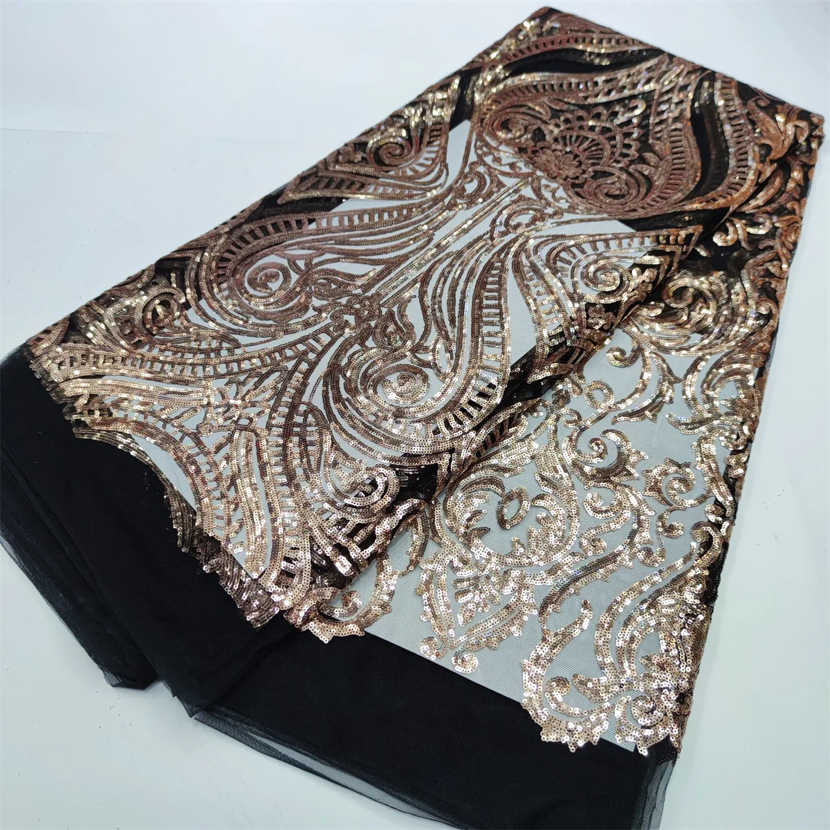 

2022 Африканский самый популярный кружевной материал с блестками, Высококачественная мягкая ткань, нигерийская Мода, кружевное женское вече...