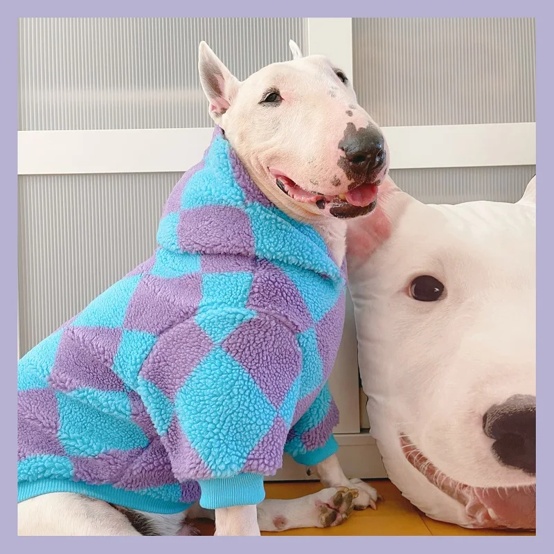 

Large Big Dog Clothes Hoodie Winter Shiba Inu Bulldog American Bully Pitbull Bull Terrier French Bulldog Corgi Clothing Coat