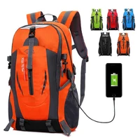 usb charging school bag 2022 new backpack male large capacity outdoor mountaineering bag female sports leisure travel bag