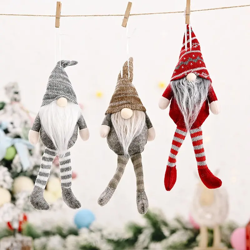 

Gnome Christmas Doll Tree Hanging Pendants Christmas Decor For Home 2021 Christmas Gift Ornament Xmas Noel Natal New Year 2022