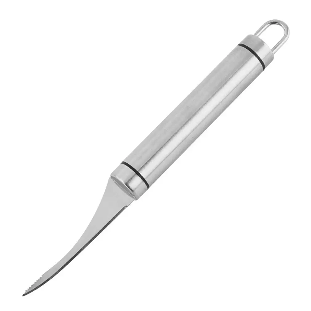 Нож для креветок из нержавеющей стали нож чистки рыбы резки кишечника с открытой