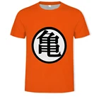 Японское аниме, Qilongzhu, Goku, аниме рубашка, 3D печать, женская футболка 2021, Мужская футболка с коротким рукавом