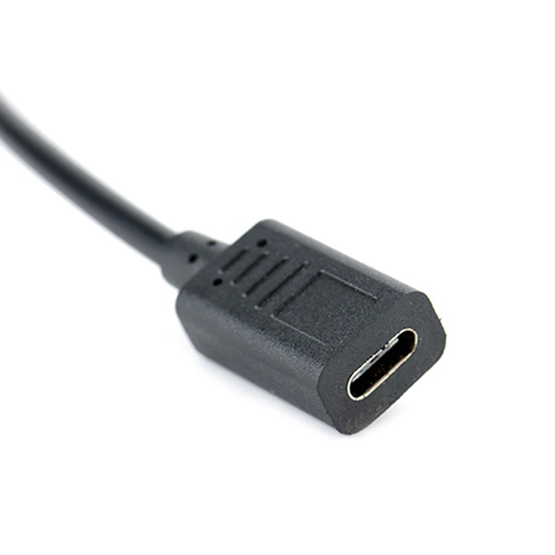 

1pc USB-A 2.0 Male to Type-c Female Converter USB-C OTG Cable about 30cm