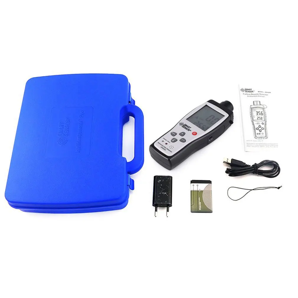 

Smart sensor Handheld Ammonia Gas NH3 Detector Meter Tester Monitor Range 0-100PPM Sound Light Alarm Gas Analyzers AR8500