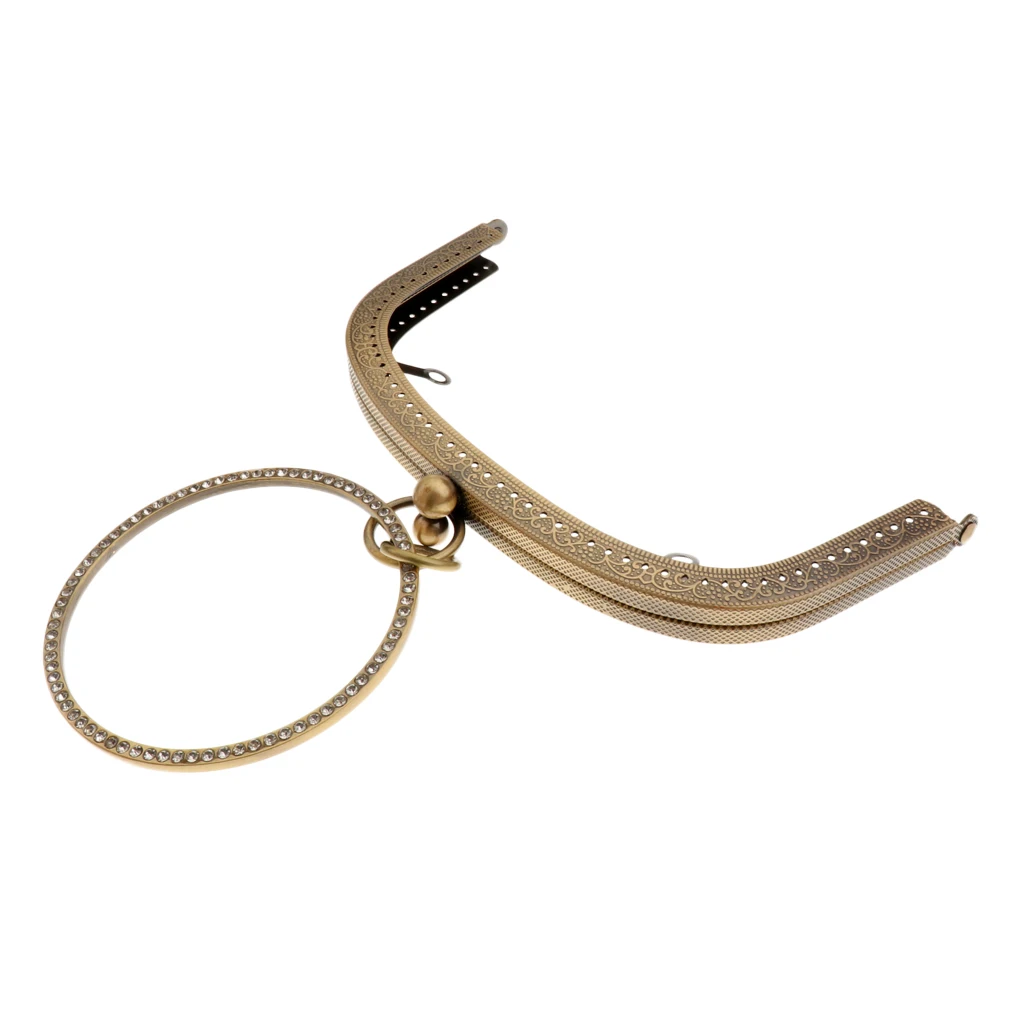 

20cm Metal Frame Clasp Arch For Purse Bag Accessories Craft DIY