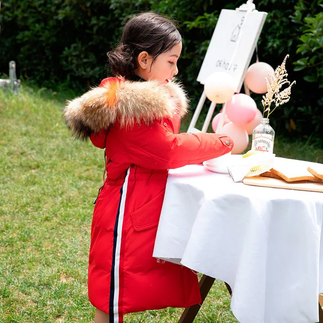 Коллекция 2019 года зимние пуховики для девочек парки новая зимняя одежда теплое