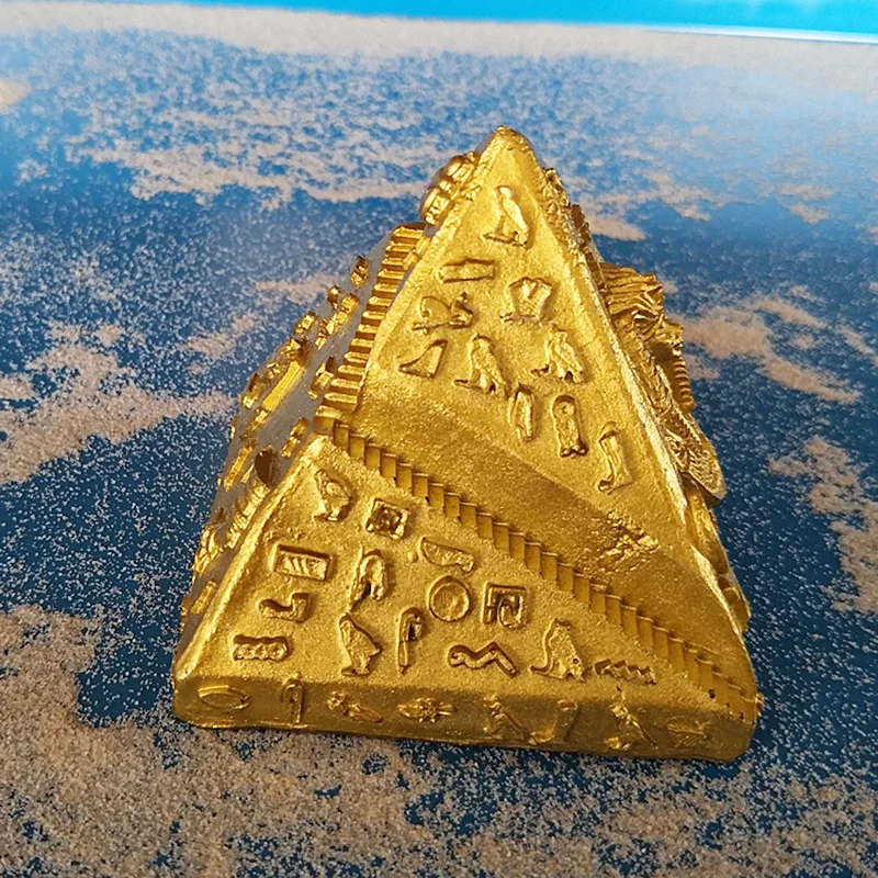 Египетские пирамиды модель современного стиля полимерные миниатюрные фигурки