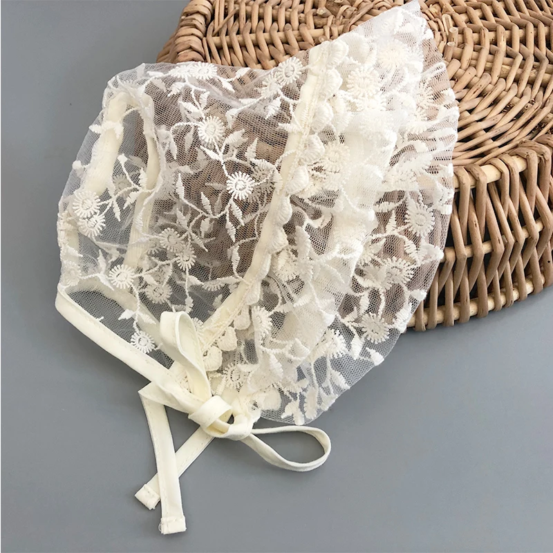 Летняя кружевная Цветочная Солнцезащитная шляпа детская мягкая для мальчиков и