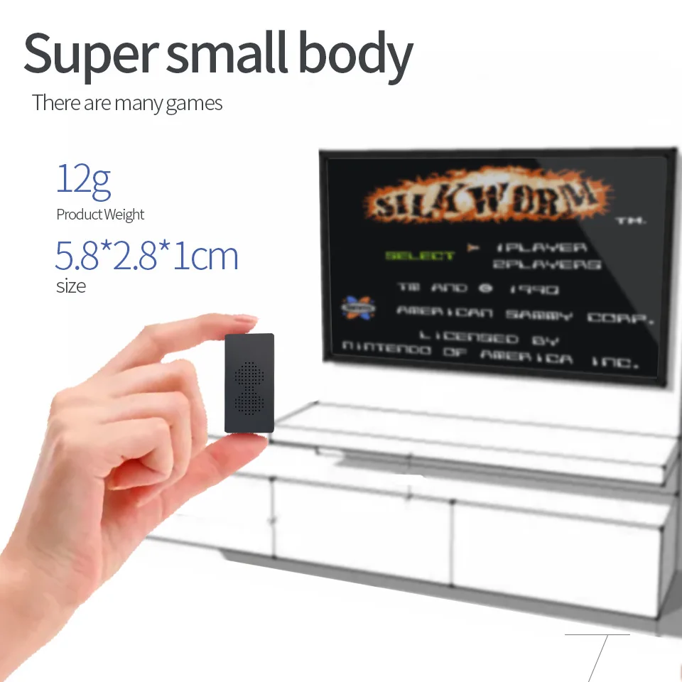 Беспроводная USB ТВ Видео игровая консоль мини ретро портативная встроенные 620