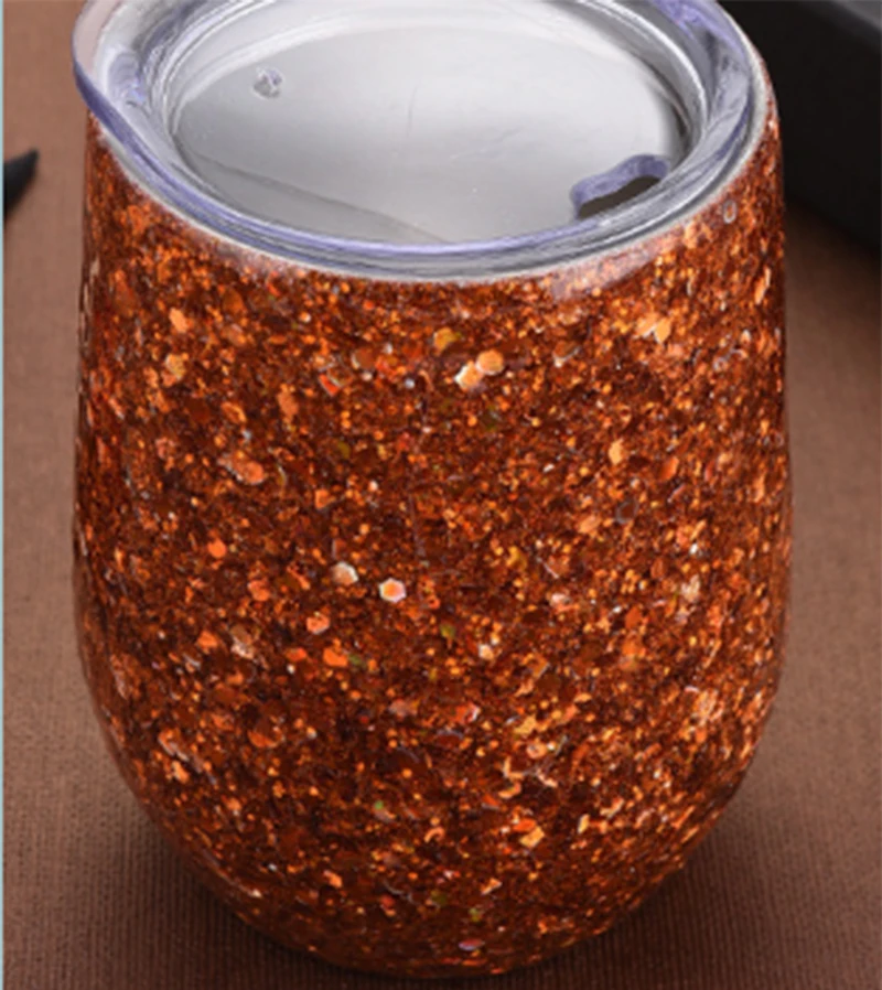 Новый подарок кружка термос в форме яйца 9 унций для вина пива кофе из нержавеющей