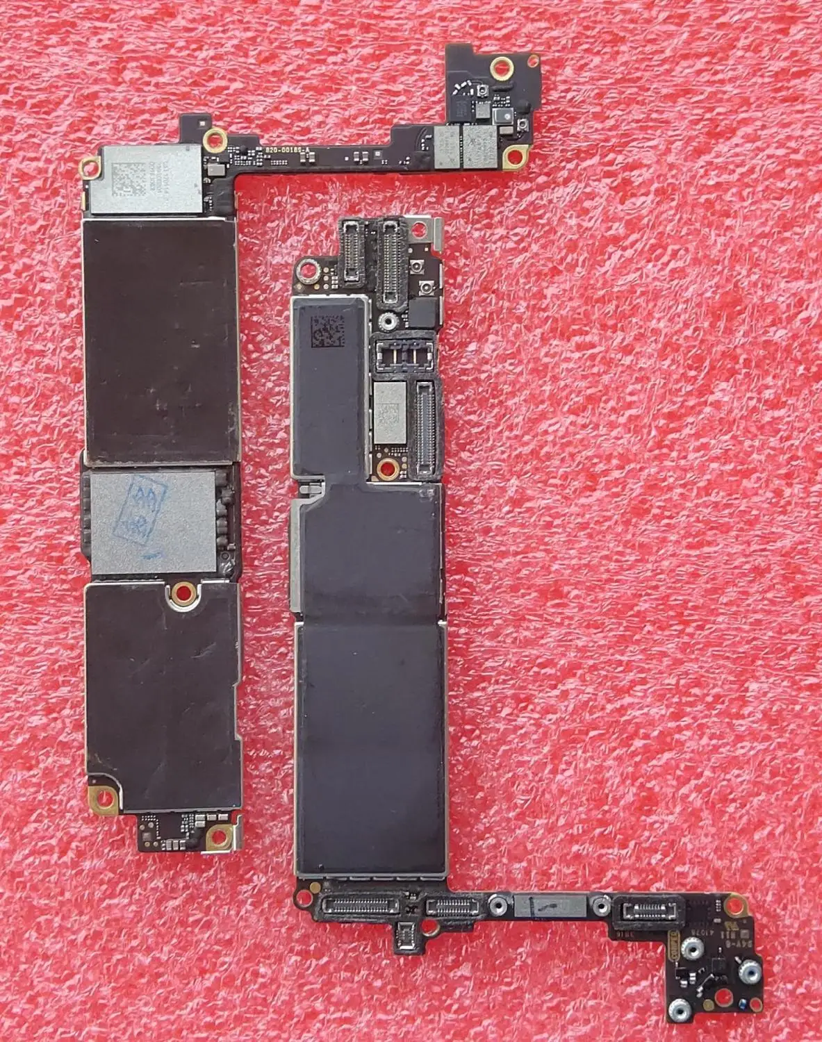Оригинальная б/у материнская плата для iPhone 7 7G i7 4,7 дюймов, плата со всеми запасными частями, не работает, для обучения использованию