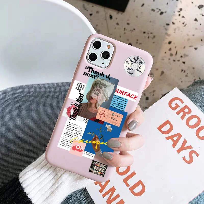 Модный Ретро чехол из ТПУ с этикеткой штрих-кода для iPhone 12mini 14Plus XS цветной мягкий