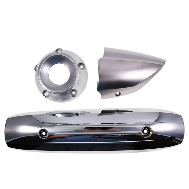 

Накладка на выхлопную трубу мотоцикла, защитная накладка, тепловая защита для Yamaha TMAX500 TMAX530 2011-2016 TMAX 500 530 T-MAX