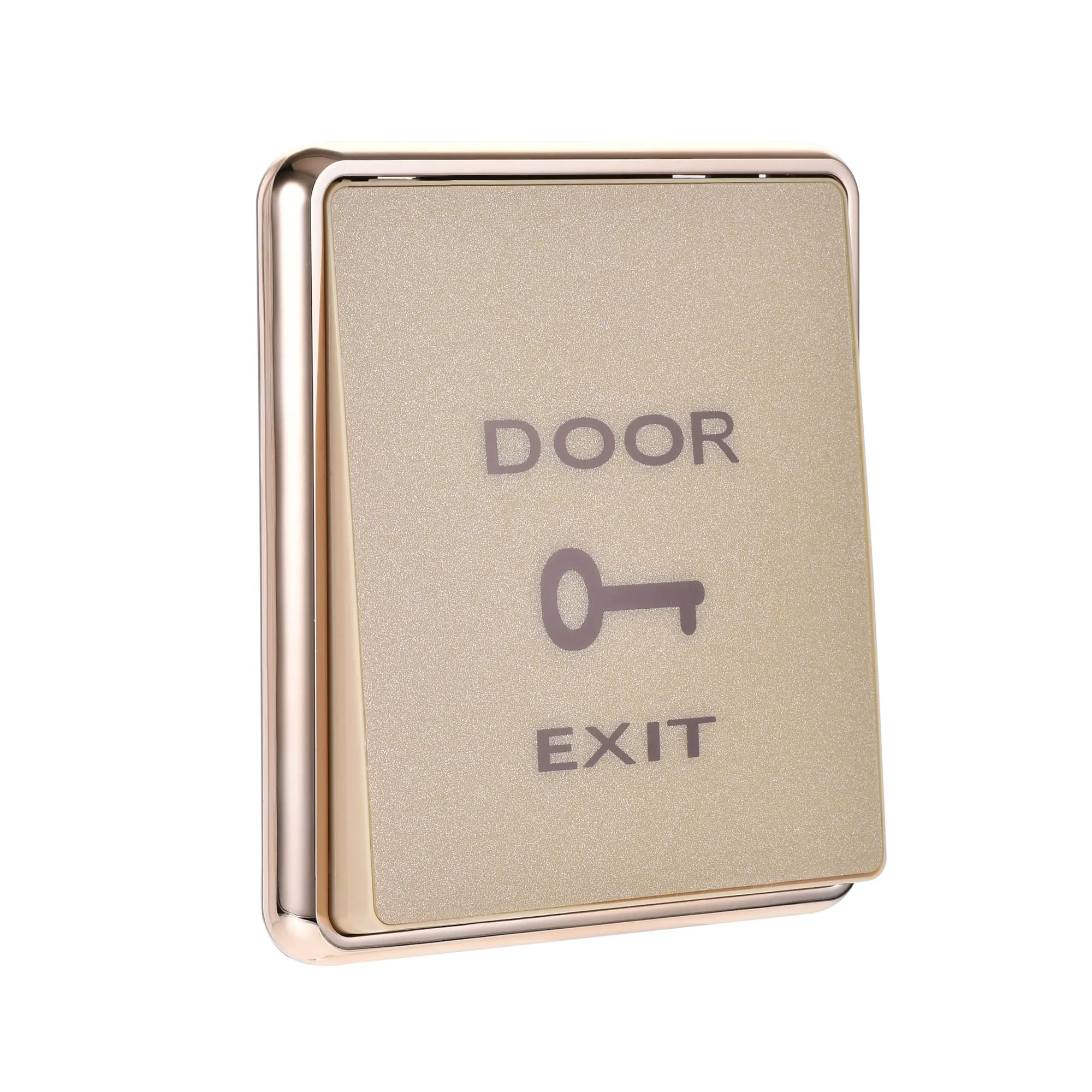 

Uxcell Push Exit Release Switch Door Access Control Door Bell Push Buttons 86mm x 86mm Gold Tone